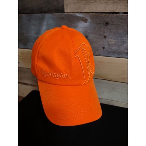 Remington First in the Field Adjustable All Orange Hat Cap - Picture 1 of 5